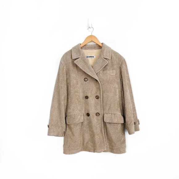 Jil Sander Corduroy Coat - Picture 1 of 11